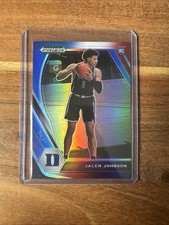 2021 Panini Prizm Draft Picks Jalen Johnson Red White Blue Prizm Rookie Card