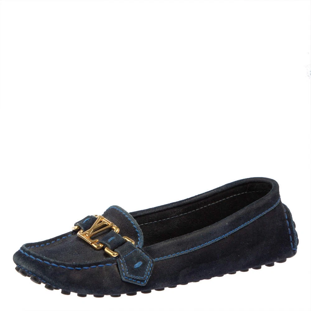 Louis Vuitton Loafer Blue Casual Shoes for Men for sale - eBay display picture 3