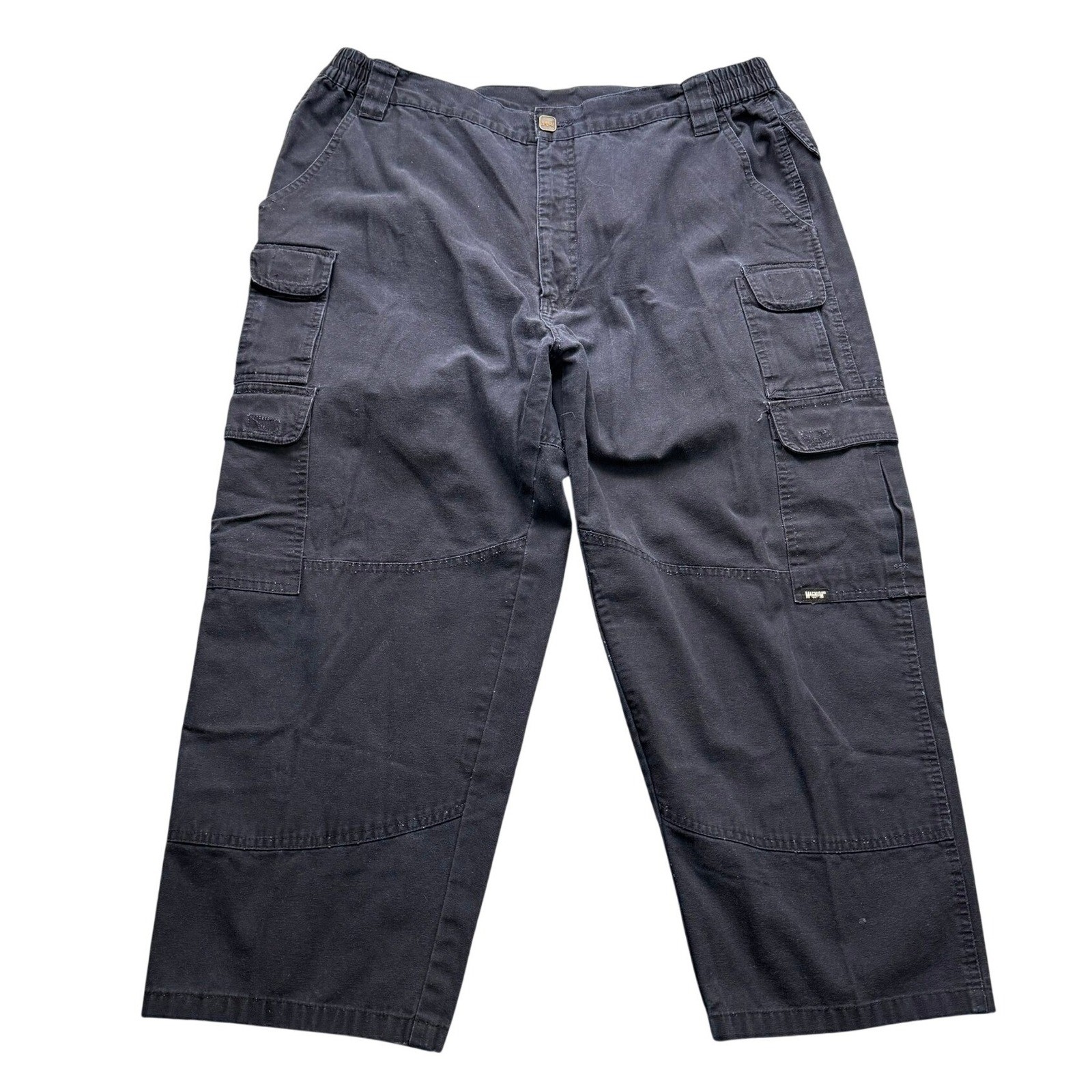 Cargo Pants Men's 40x30 Blue Cotton Casual Workwear