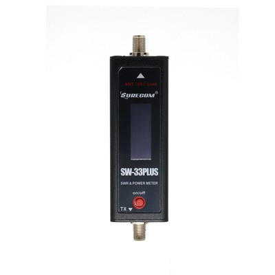 SW-33Plus 125-525MHz VHF/UHF Dual-band Analog Walkie Talkie Power&S.W.R Meter