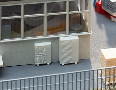 Faller 180976 Modellset 13 Klimageräte H0 Epoche V für Modelleisenbahnen