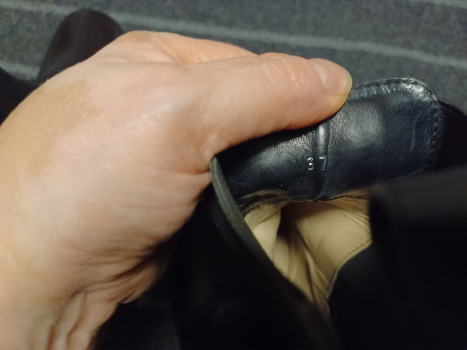 Dries Van Noten BLACK LEATHER PYTHON Platform Boo… - image 3