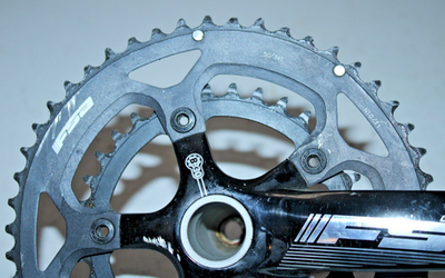 FSA Gossamer MTB Road Crankset Black 175mm 50/34T BCD110 Gravel CX