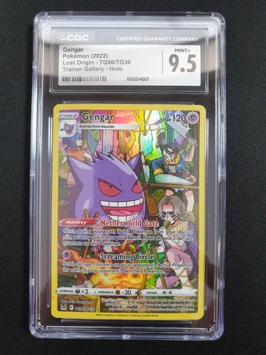 Gengar TG06/TG30 Swsh11: Lost Origin Trainer Gallery Holo CGC 9.5