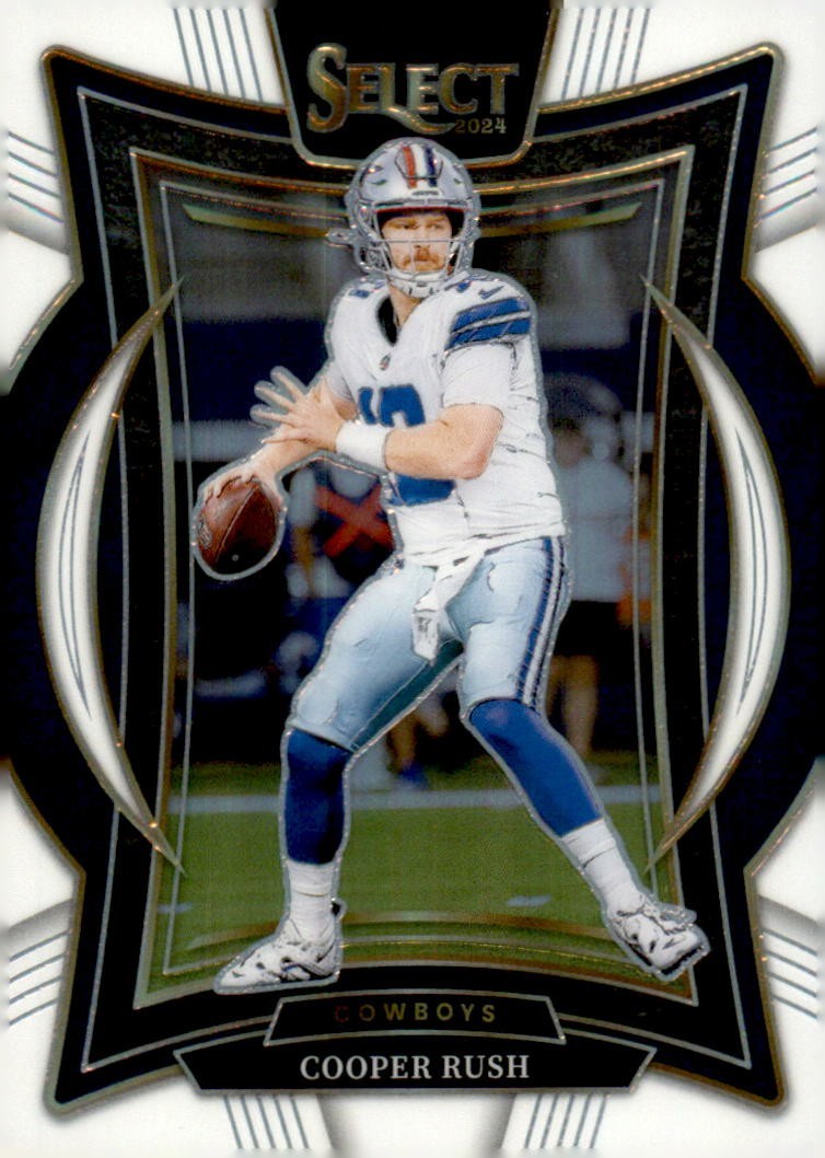 2024 Panini Select - Concourse Prizm Sp Cooper Rush #22 /35