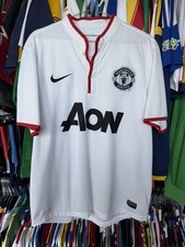 MANCHESTER UNITED ENGLAND 2012/2014 AWAY FOOTBALL SHIRT JERSEY NIKE