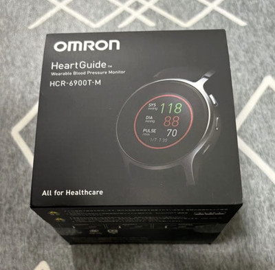 OMRON HCR-6900T-M wearable blood pressure meter HCR-6900T Series BLACK
