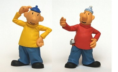 Pat und Mat Auswahl verschiedene Spielfiguren von Tissotoys 11044 oder 11045