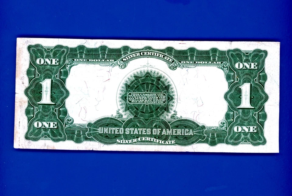 1899 $1 BLACK EAGLE SILVER CERTIFICATE BEAUTIFUL CONDITION  FR236 DOUBLE R SER.# - Image 2 of 2