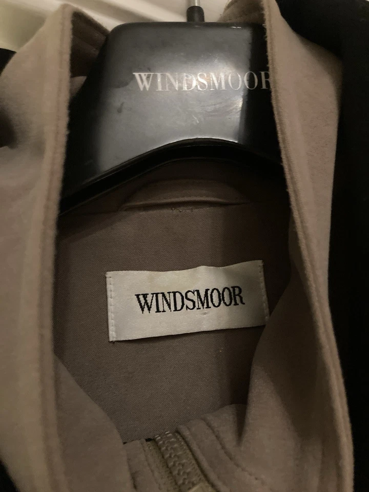 Windsmoor Womens double layer coat Size 14 black  - Image 3 of 4