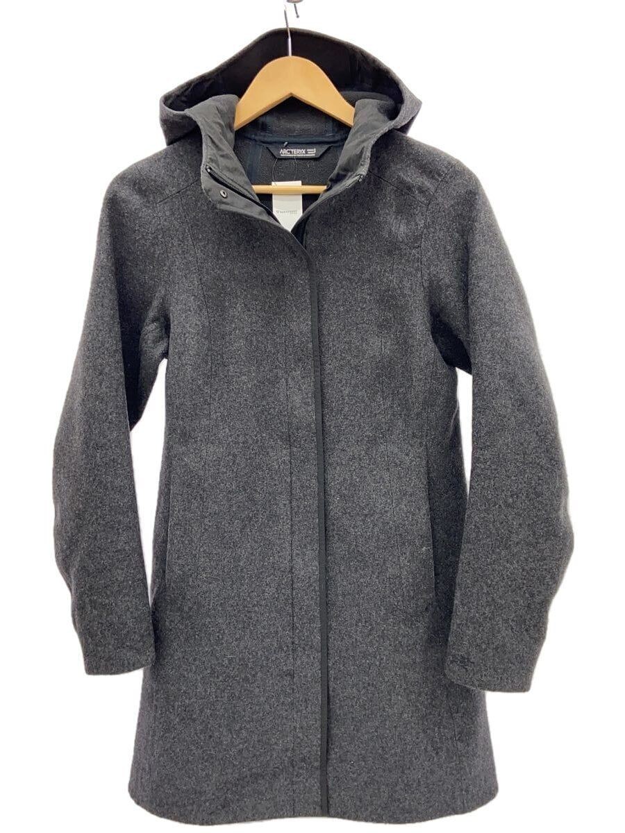 ALTRA SUNWEST altro cappotto S lana grigio tinta unita