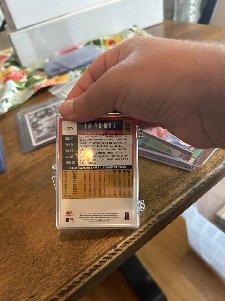 Juego Donruss Red Sox 2005 Foto 2 de 2