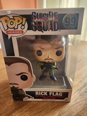 Pop Heroes Suicide Squad 99 Rick Flag - Photo 1/3
