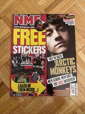 Arctic Monkeys NME UK Magazine March 24, 2007 My Chemical Romance WITH Stickers!