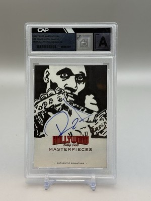 2025 Hollywood Masterpieces Trading Cards RZA Auto Sketch By Brandon Klein