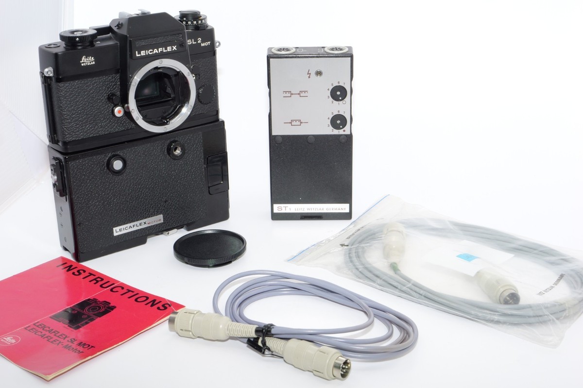 Leica Leicaflex SL-2 MOT 35mm SLR Film Camera with Motor. Black