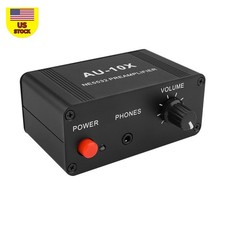 DC 9-19V Stereo Preamplifier 10 Times Amplifier NE5532 With 3.5mm Input Output b