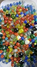 Mixed lot of vintage marbles Swirls Bannanas Vitro Agate with shooters 3 lbs