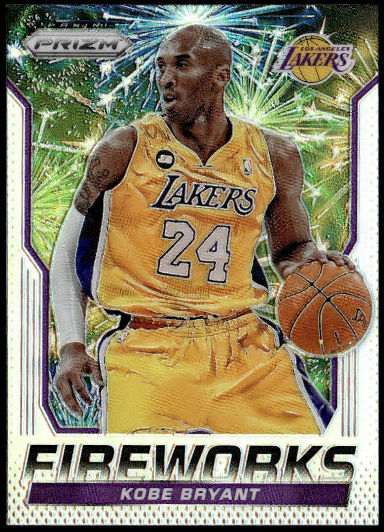 2014-15 Panini Prizm #2 Kobe Bryant Fireworks Silver E1