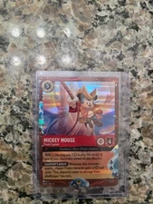 Disney Lorcana TCG DCL Treasure Pirate Captain Mickey Promo 13/P3 Rare #5 CLEAN 
