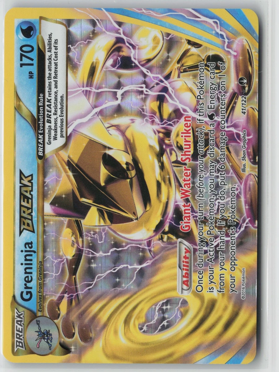 Greninja Break Pokémon TCG Cards for sale | eBay