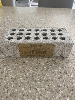 Buffalo Memorial Auditorium ''THE AUD'' Original Brick From Demolition In 2009