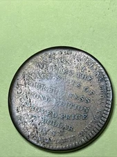 Hard Times Token #348, Bucklins Book Keeping& Interest, R-5, AVG Quite Rare 👀