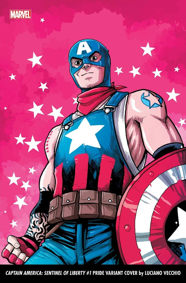 CAPTAIN AMERICA SENTINEL OF LIBERTY 1 PRIDE MONTH VARIANT NM 2022