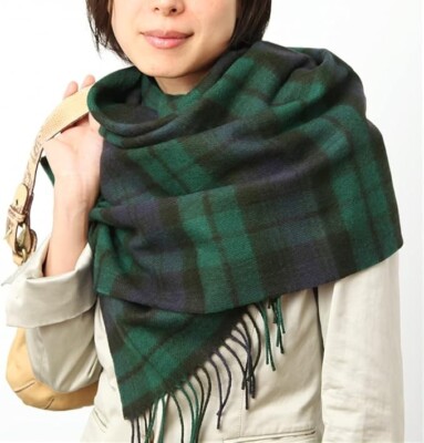 Lochcarron of Scotland Large Stole Tartan Check Scarf Color