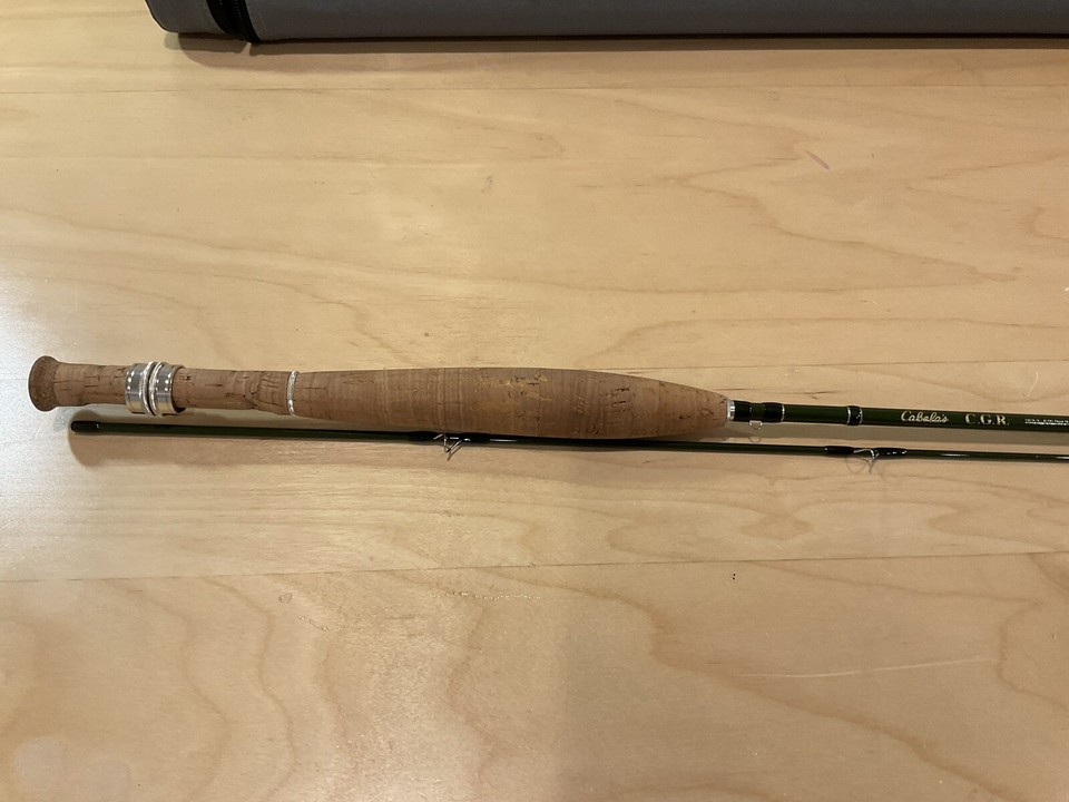 Cabelas CGR Fiberglass Fly rod 6’2” 2Weight eBay