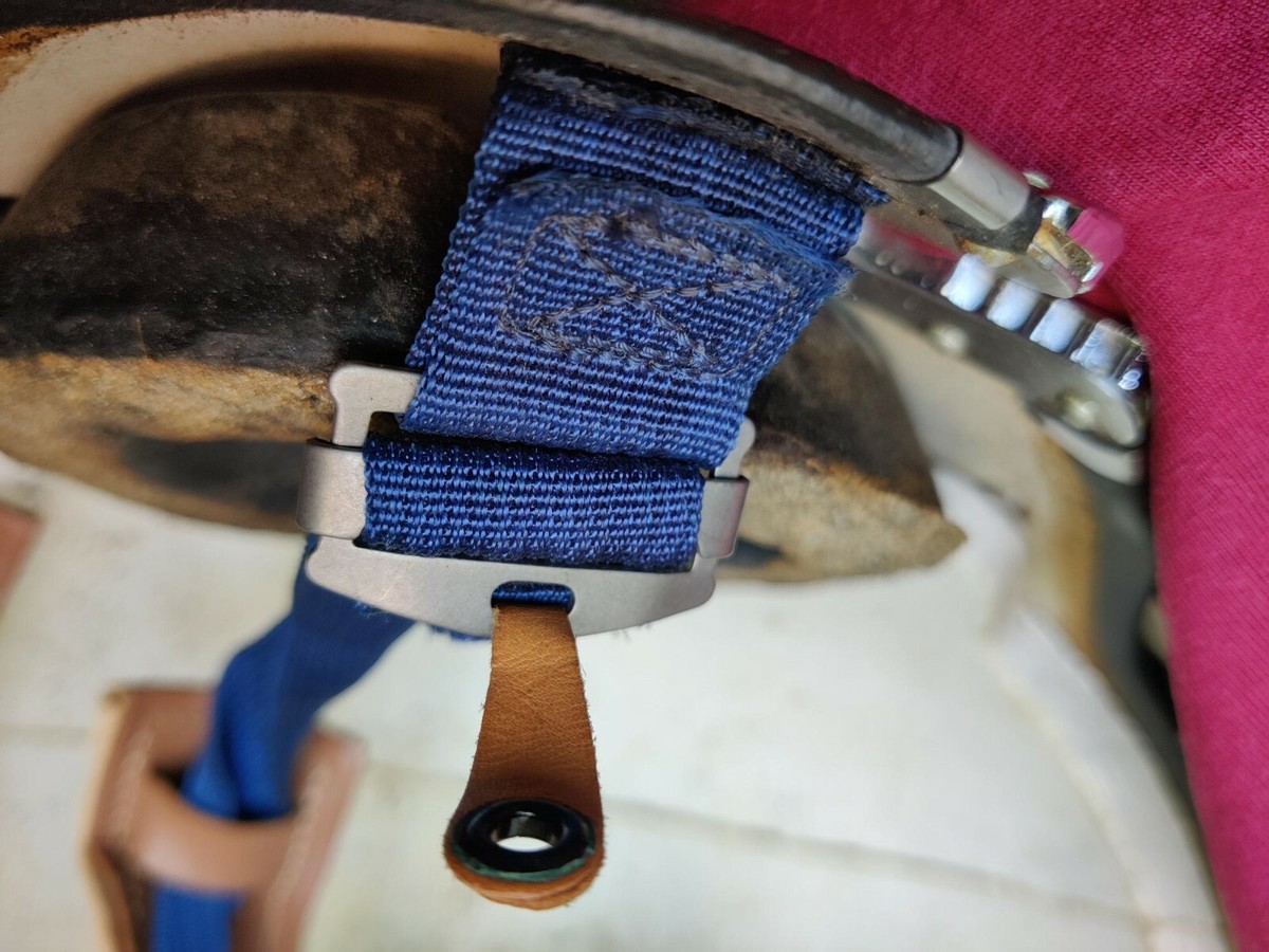 Cinturino Mento Imbottito Gentex Originale Per Casco Da Volo USGI – Nuovo - Foto 2