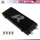 Universal Medium Bar and Plate Dual Pass Oil Cooler Core:14"x5.5"x1.58"