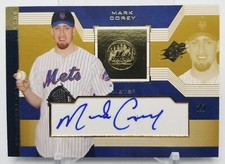 2002 SPx Baseball MARK COREY SPx Prospect Autographs Auto RC New York Mets #127
