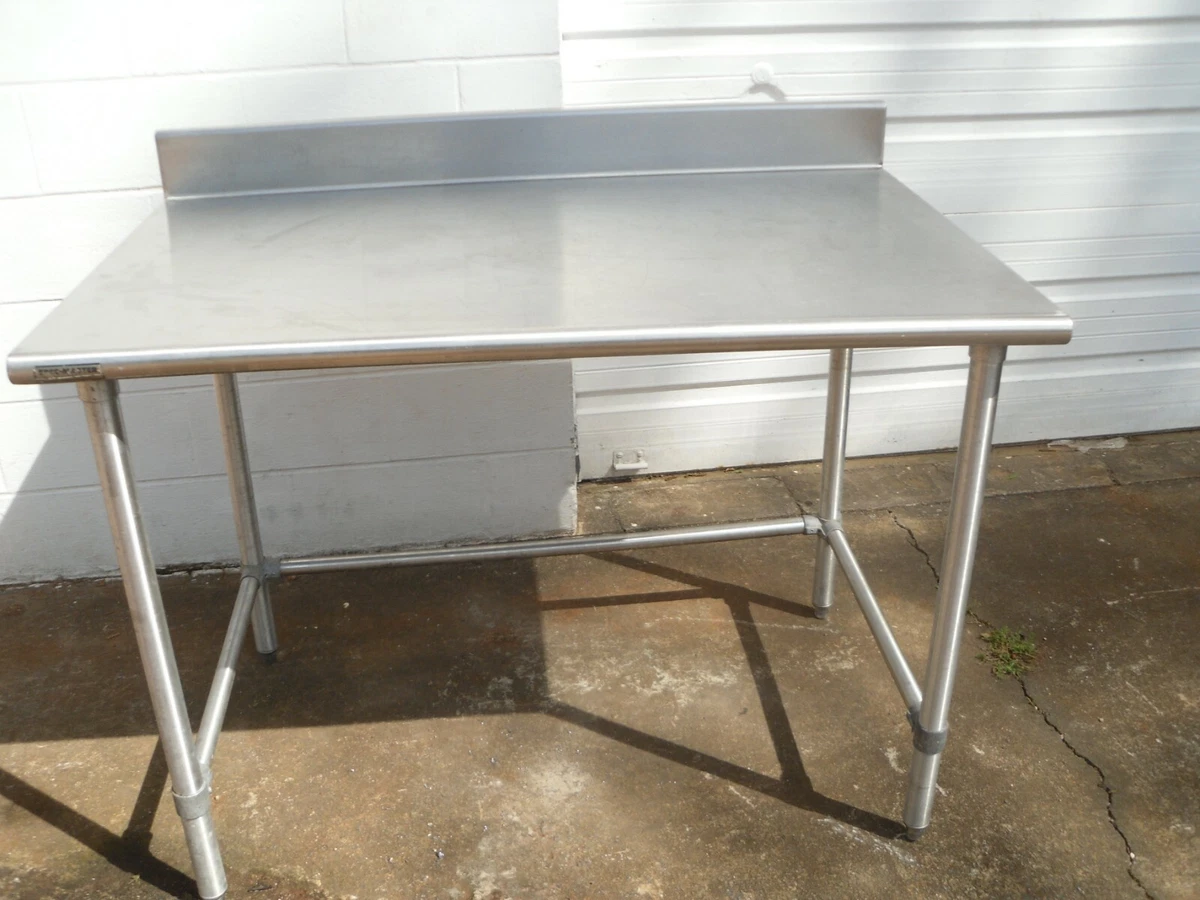 Stainless steel prep table used deals