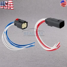 For 2015-2020 Chevy Impala Headlights Connector Plug Pigtail Socket Wire Harness