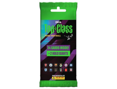 Panini Top Class 2024 Trading Cards - 1x Fat Pack Booster je 24 Cards + 2 Holo G