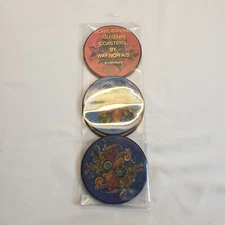 Coasters Scandinavian Souvenir 6 Piece Way Nor A/S  Pre Owned