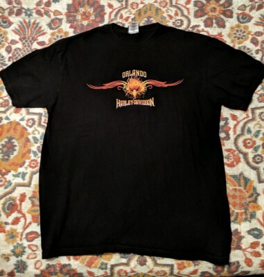 T-shirt Harley-Davidson New Ness Galesburg IL 2010 - Taille L Neuf Avec étiquettes