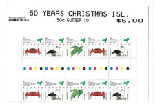 CHRISTMAS IS.2008 50yrs Australian Terr.gutter pair set MNH in orig pkt unopened
