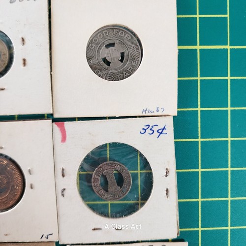 20, Different Vintage Mixed Transit Token Lot. See Photos. Our B1106 - Picture 9 of 13