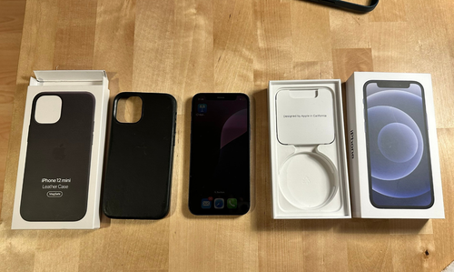 Iphone 12 mini Herforagender Zustand (64GB schwarz) - Bild 9 von 17