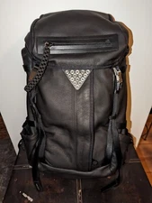 Alexander Wang Ultra Luxury Premium Travel Backpack Deerskin Leather MSRP $1695