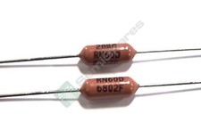 77 piezas - VISHAY DALE RN60D6802FB14 RES 68K OHM 1/4W 1% AXIAL