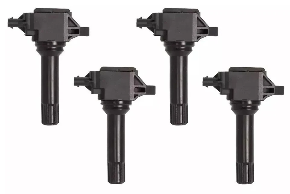 Paquete de 4 bobinas de encendido y 4 bujías NGK para Subaru Forester H4 2014-2016 2,5 L Foto 2 de 4