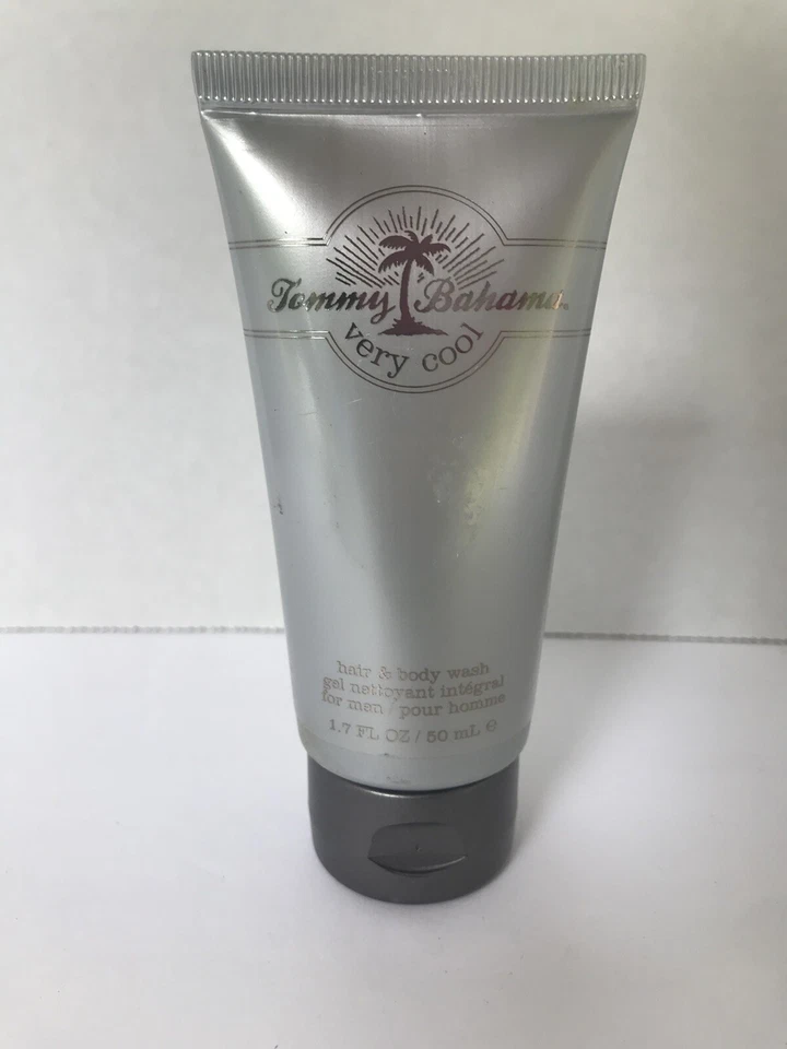 Jabón corporal para cabello TOMMY BAHAMA MUY COOL para hombre 1,7 oz más 2 frascos EDT original Foto 3 de 4