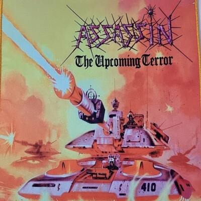 ASSASSIN The Upcoming Terror BACK PATCH BIG Printed Band