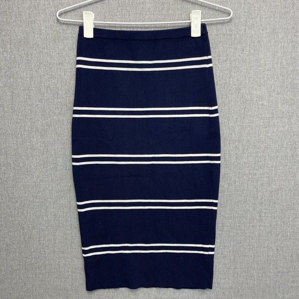 Tokito Womens Skirt Size 6 Blue Bodycon Straight Pencil Stretch 2510
