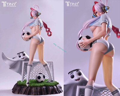 Tiny Studio One Piece Football baby Uta 1/4 Resin Model Painted Statue In Stock