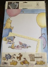 Winnie the Pooh A Grand Celebration Scrapbook Page Kit Party  Birthday Stickers