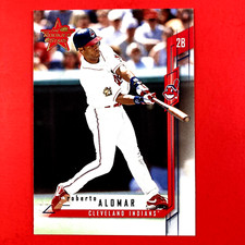 Roberto Alomar 2001 Leaf Rookies & Stars Card #11 MLB Cleveland Indians